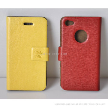 Iphone Case Slim Genuine Leather Case Cover For Apple Iphone 4 4g